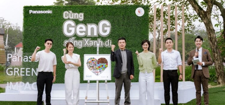 Panasonic khởi động chiến dịch “Cùng Gen G sống Xanh đi”