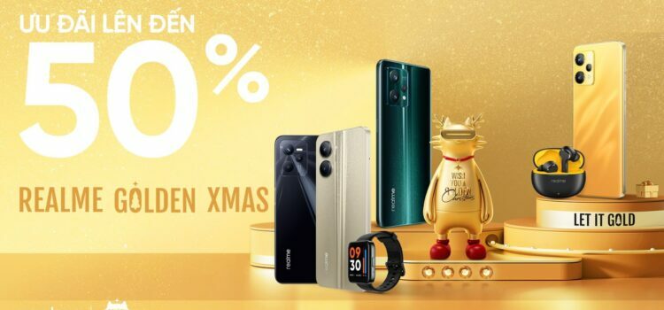 realme giảm giá nhân dịp mùa lễ hội cuối năm