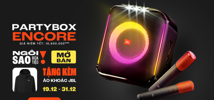 Chiếc loa “tiệc tùng” PartyBox của JBL ra mắt phiên bản mới tại Việt Nam