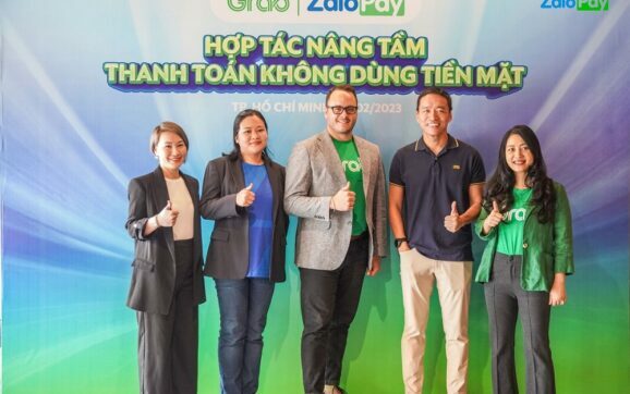 ZaloPay cùng Grab Việt Nam bắt tay hợp tác