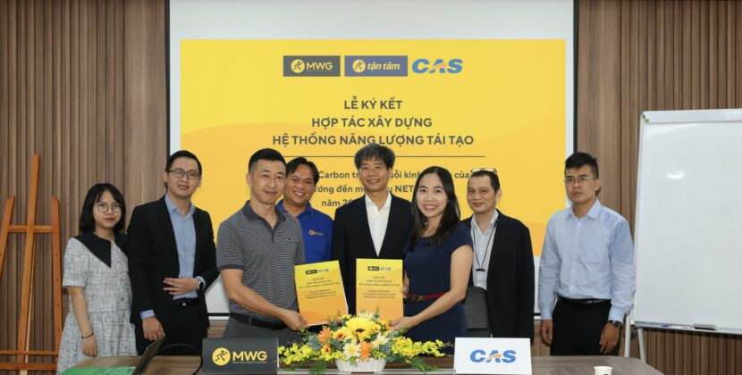 Thế Giới Di Động hợp tác CAS Energy triển khai các dự án năng lượng xanh