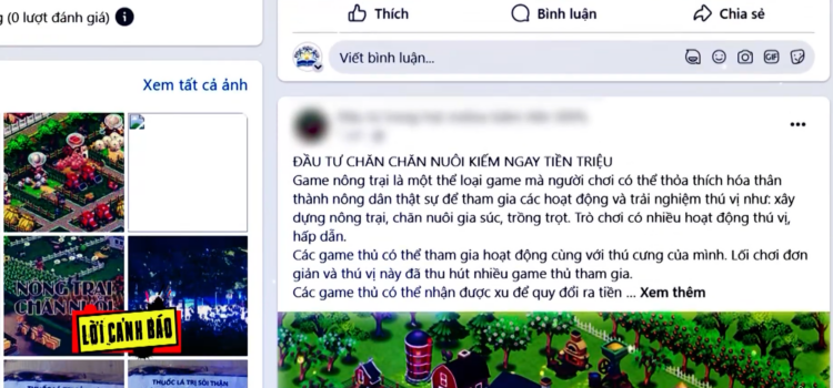 Lời cảnh báo: Đầu tư “chăn nuôi” trên mạng coi chừng bị lừa