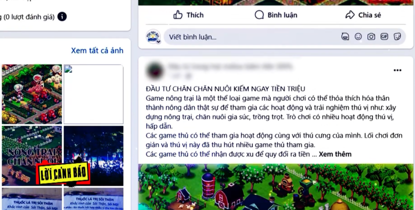 Lời cảnh báo: Đầu tư “chăn nuôi” trên mạng coi chừng bị lừa