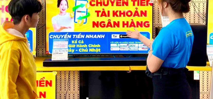 Thế Giới Di Động mở dịch vụ chuyển tiền vào tài khoản ngân hàng