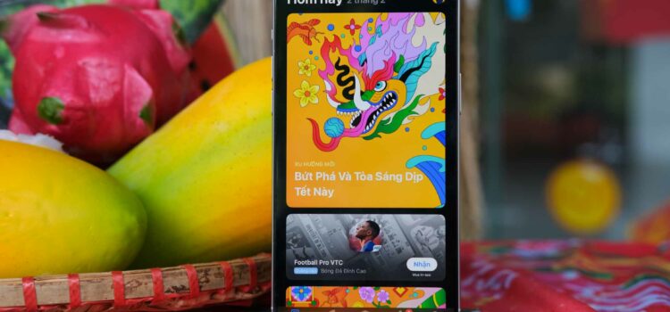Không khí Tết rộn ràng trên Apple App Store