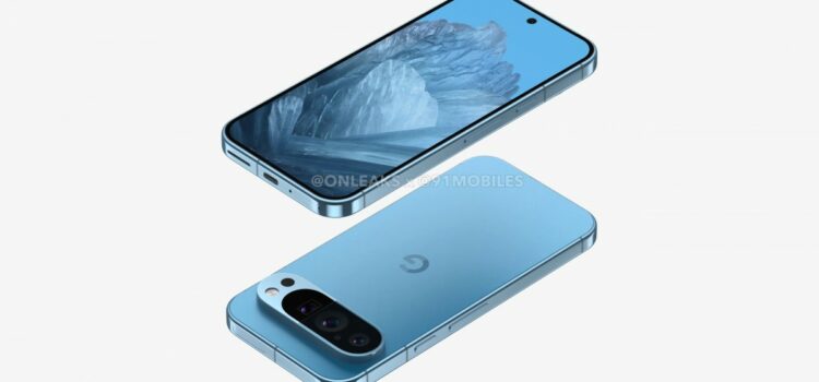 Hình ảnh mới nhất của bộ ba Google Pixel 9 series