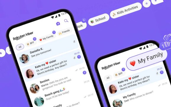 Viber ra mắt thư mục trò chuyện tùy chỉnh