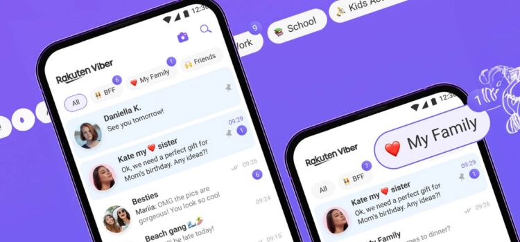 Viber ra mắt thư mục trò chuyện tùy chỉnh