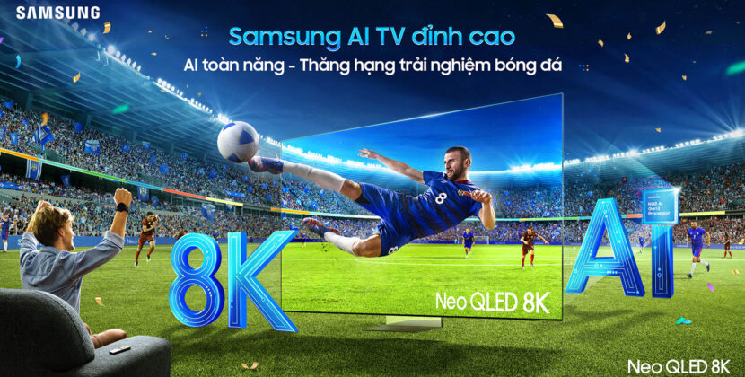 Samsung AI TV khuyến mại hấp dẫn nhân mùa EURO 2024