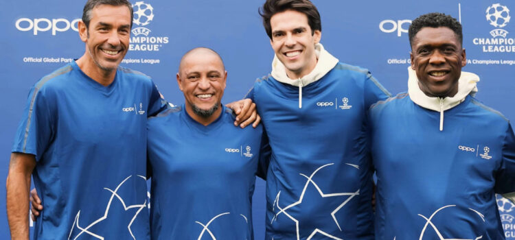 Kaká, Roberto Carlos tham gia trận đấu thiện nguyện do OPPO và EUFA tổ chức