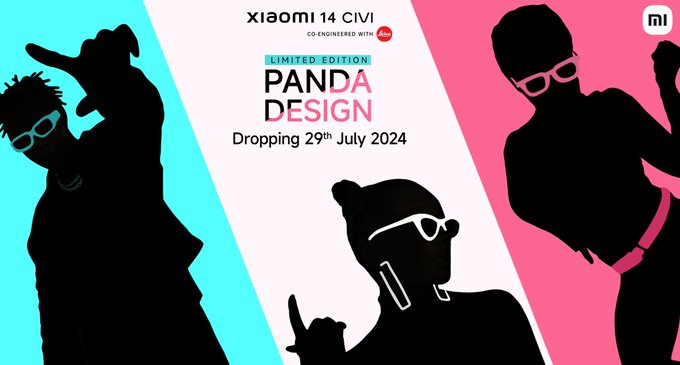 Xiaomi 14 Civi phiên bản giới hạn Panda Design ra mắt vào ngày 29/7