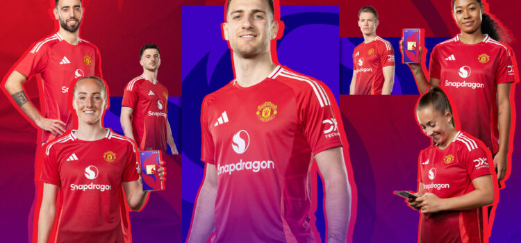 Snapdragon xuất hiện trên áo đấu của Manchester United