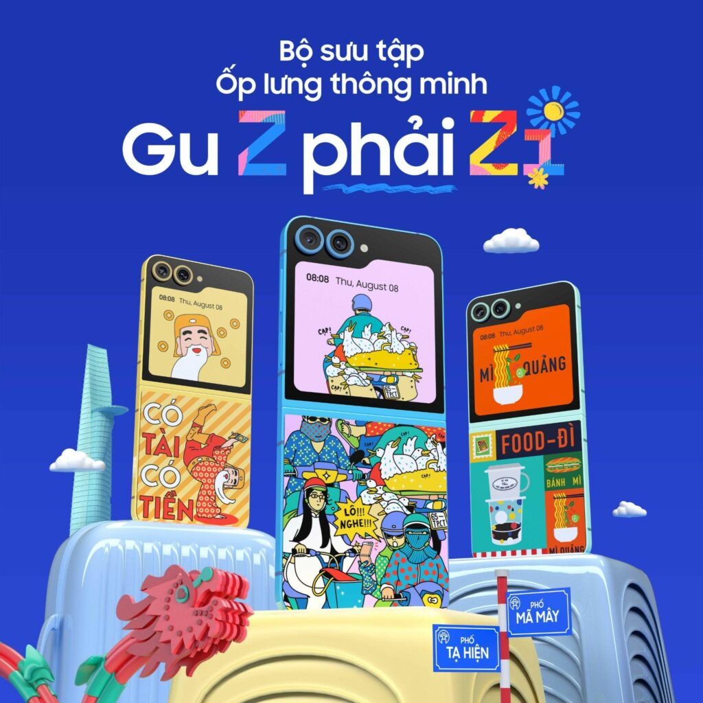 Bộ sưu tập ốp lưng Galaxy Z Flip 6 chủ đề "Gu Z phải Zị"