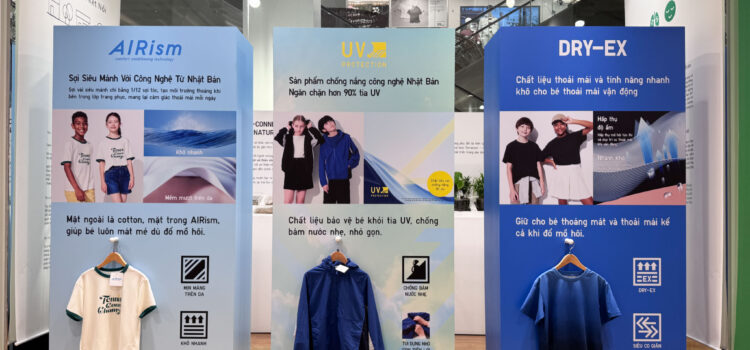 Uniqlo giới thiệu dòng quần áo trẻ em mới