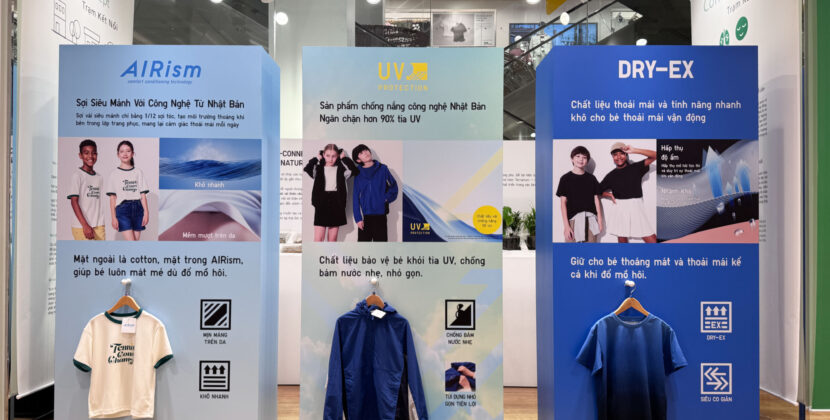 Uniqlo giới thiệu dòng quần áo trẻ em mới