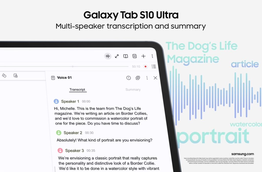 Samsung Galaxy Tab S10 Series: Dòng tablet tích hợp AI đầu tiên của Samsung
