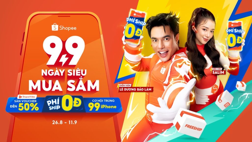 Shopee khởi động sự kiện 9.9 Ngày siêu mua sắm