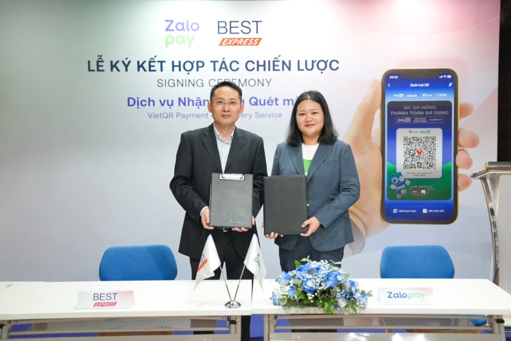 Mã QR đa năng Zalopay được BEST Express triển khai cho đơn hàng COD