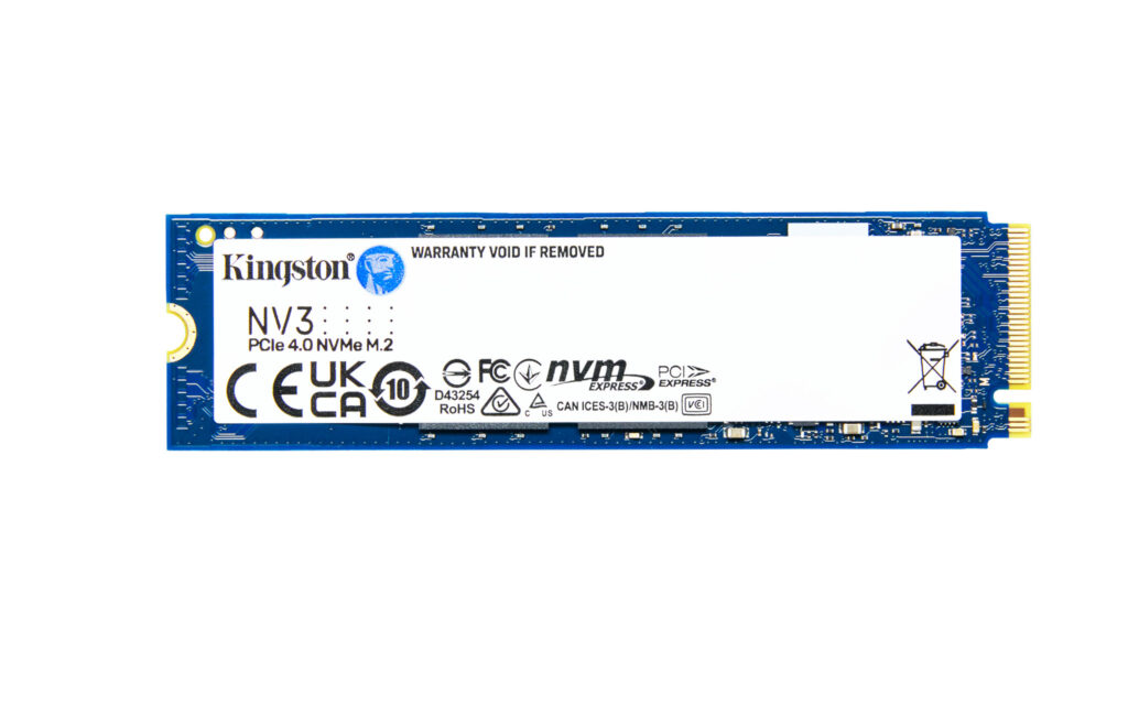 Kingston giới thiệu ổ cứng NV3 PCIe 4.0 NVMe SSD với hiệu suất cao