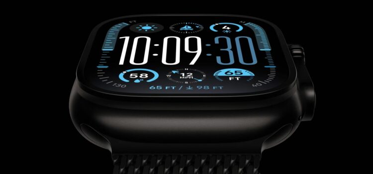 11 điểm mới trên Apple Watch Ultra 2 màu đen titan