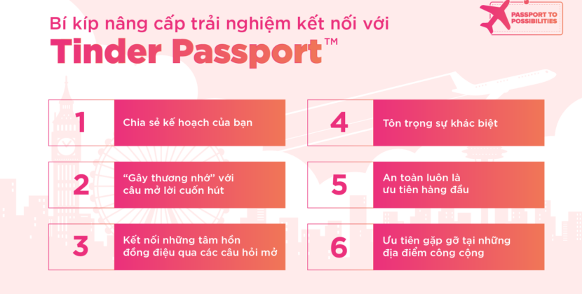 Tinder ra mắt cẩm nang du lịch solo với Tinder Passport dành cho Gen Z