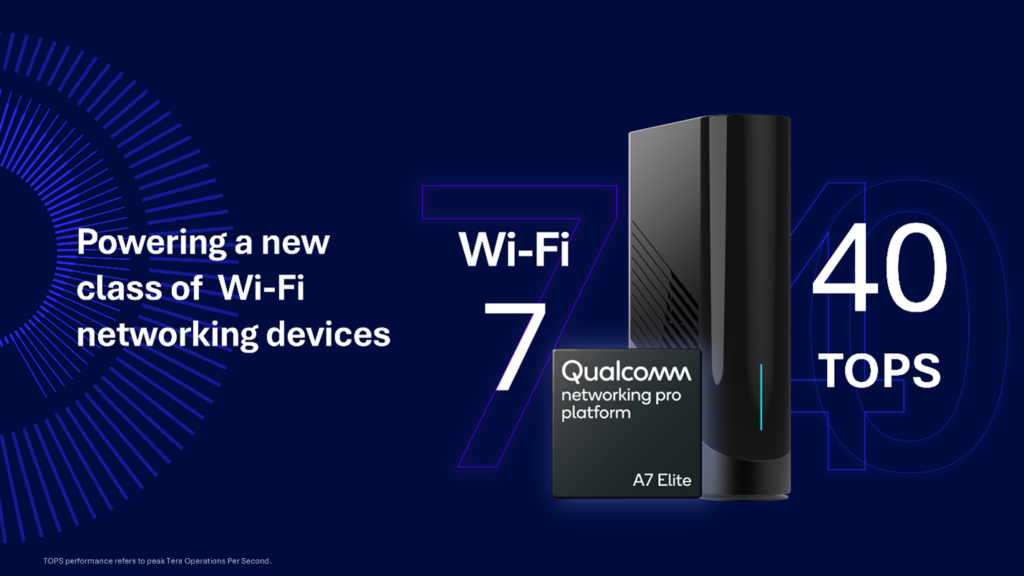 Qualcomm ra mắt nền tảng Networking Pro A7 Elite với tích hợp AI tại biên