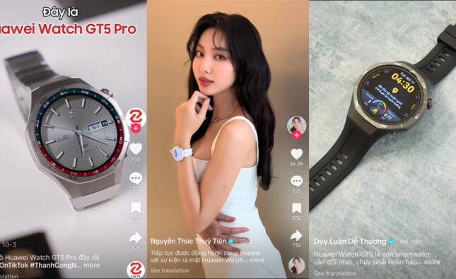 Huawei mở gian hàng trên TikTok Shop