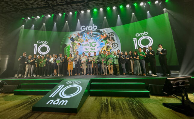 Grab kỷ niệm 10 năm tại Việt Nam, cam kết phát triển kinh tế số