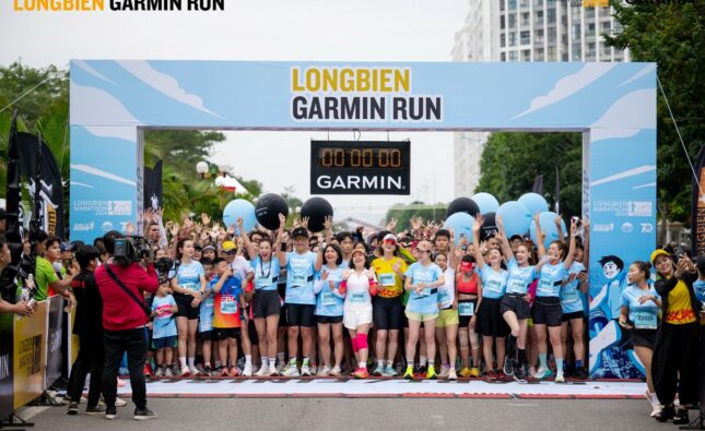 Longbien Garmin Run thu hút hàng ngàn vận động viên