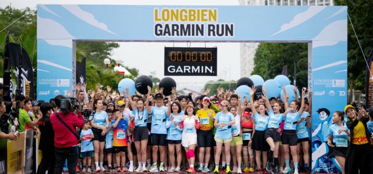 Longbien Garmin Run thu hút hàng ngàn vận động viên