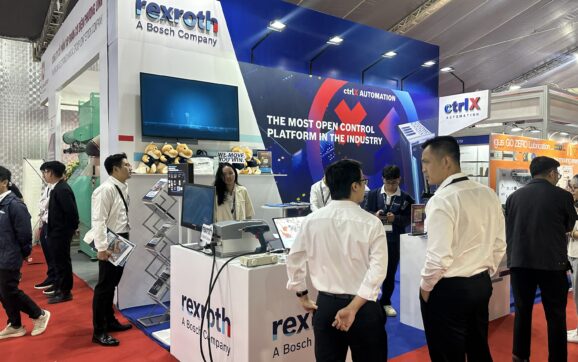 Bosch Rexroth giới thiệu 2 nền tảng tự động hóa tại triển lãm VIMF 2024, trong đó có ctrlX AUTOMATION