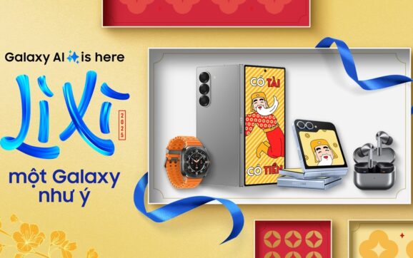 ‘Galaxy AI is here – Lì xì một Galaxy như ý’, chương trình ưu đãi Tết 2025 của Samsung