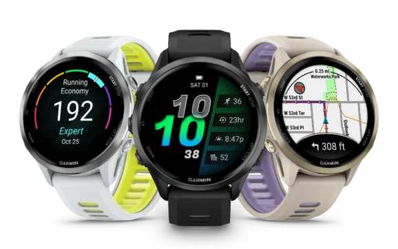 Garmin ra mắt đồng hồ Forerunner 570, 970 và dây đeo tim HRM 200, HRM 600
