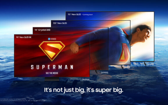 Samsung hợp tác cùng Warner Bros. và DC Studios triển khai hoạt động quảng bá bộ phim “Superman” trên nền tảng TV màn hình lớn