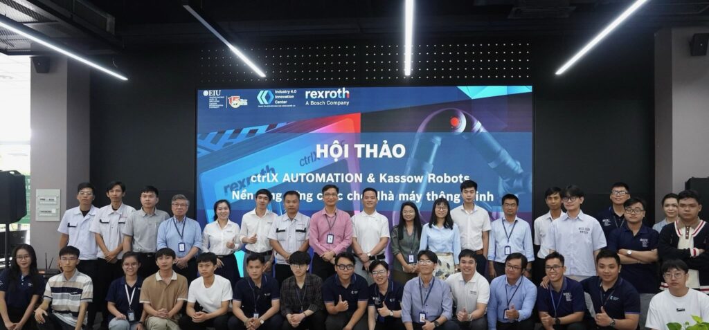 Bosch Rexroth và Trung tâm Đổi mới sáng tạo Công nghiệp 4.0 hợp tác phát triển nền tảng cho nhà máy thông minh