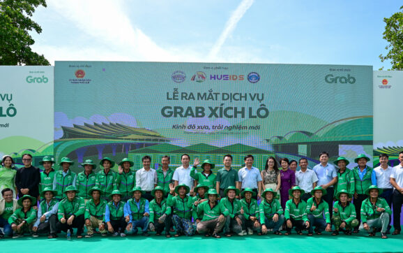 Grab triển khai thử nghiệm dịch vụ Grab Xích Lô tại Huế