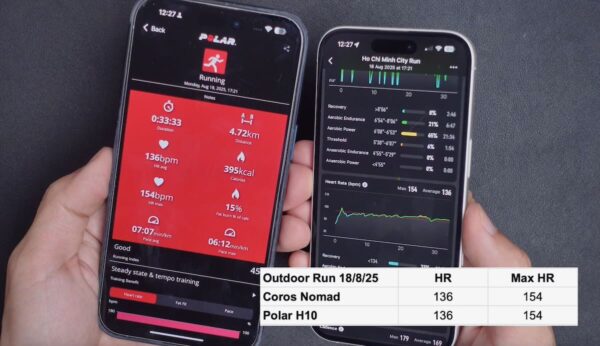 Trải nghiệm Coros Nomad: Chiếc đồng hồ đáng tin cho outdoor, đo đạc tốt