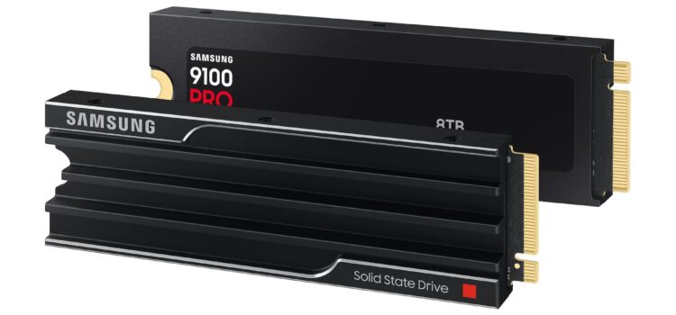 Samsung bổ sung tùy chọn 8TB cho dòng SSD 9100 PRO