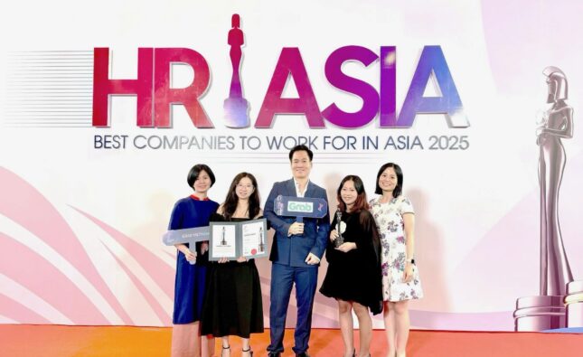 Grab Việt Nam được vinh danh “Nơi làm việc tốt nhất Châu Á 2025”