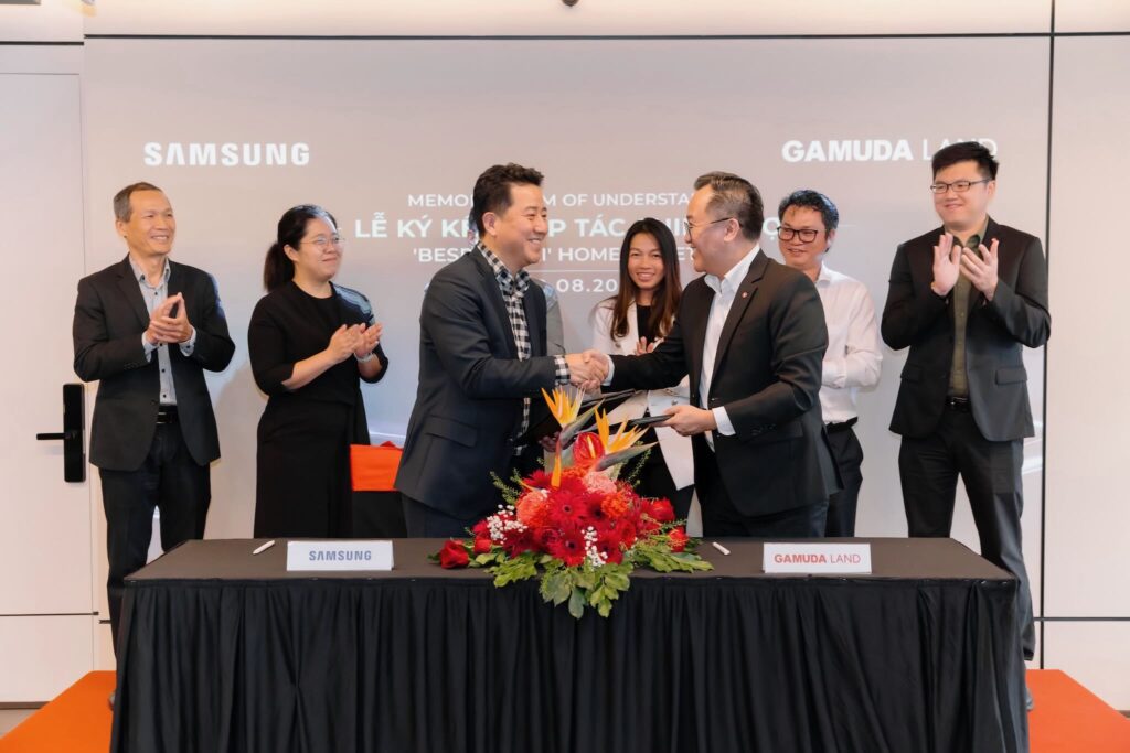Samsung và Gamuda Land nghiên cứu giải pháp thông minh cho bất động sản