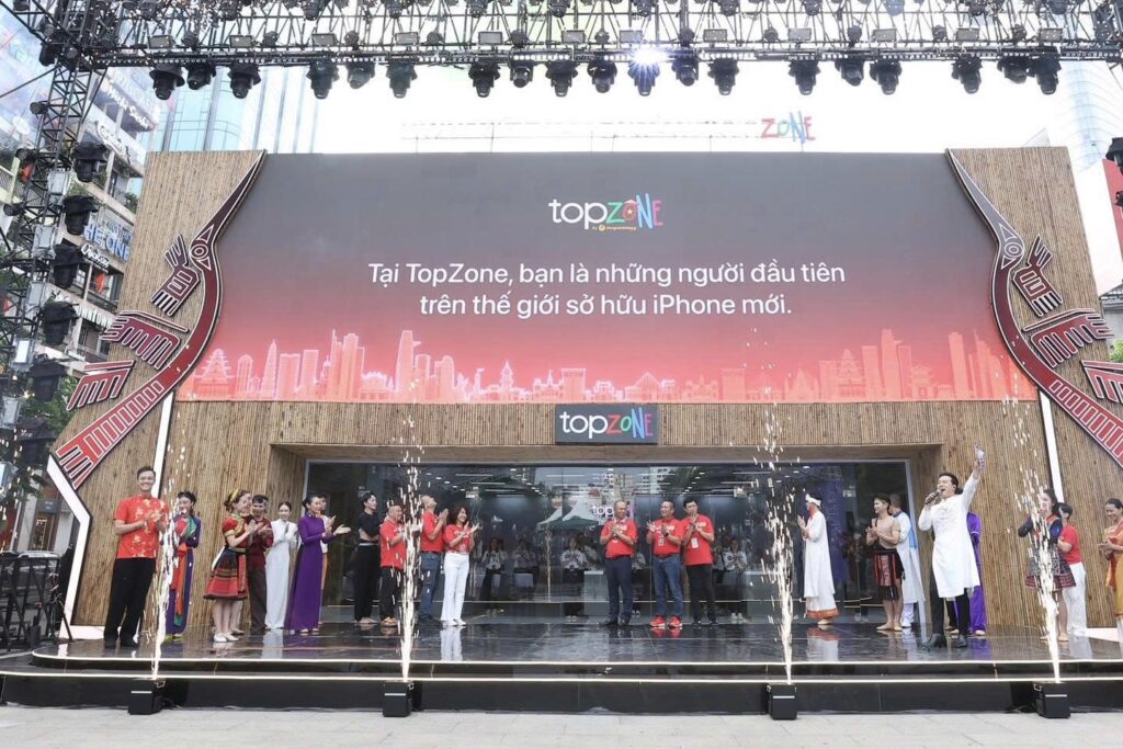 TopZone ghi nhận kỷ lục đặt hàng iPhone 17 và iPhone Air