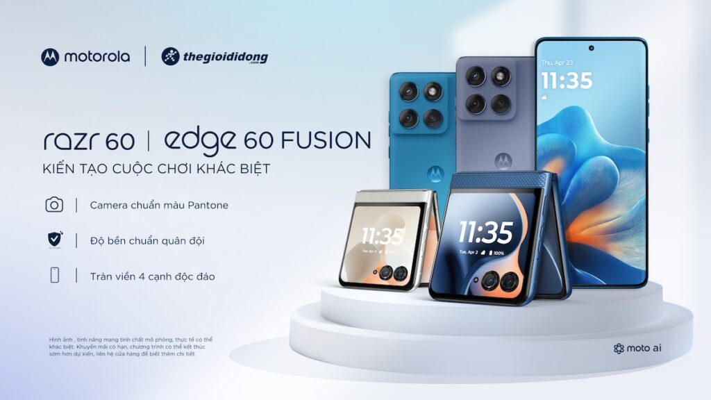 Motorola trở lại Việt Nam với thế hệ thiết bị di động mới