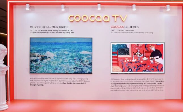 Coocaa ra mắt TV khung tranh L85 với thiết kế siêu mỏng và màn hình QD Mini LED Ultra Matte