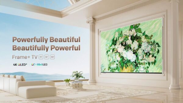 Coocaa ra mắt TV khung tranh L85 với thiết kế siêu mỏng và màn hình QD Mini LED Ultra Matte