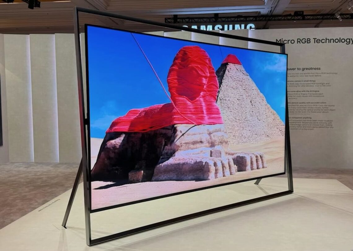 Samsung ra dòng TV siêu cao cấp Micro RGB 130 inch tại CES 2026 - Xu ...