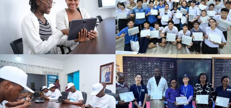 OPPO hoàn tất chương trình trao tặng 1.000 máy tính bảng cho trường học tại châu Á và châu Phi