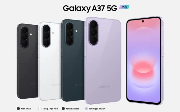 Samsung ra mắt Galaxy A57 5G và A37 5G: Đưa AI và camera nâng cấp vào phân khúc tầm trung