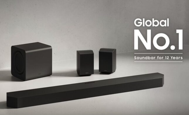 Samsung nối dài chuỗi 12 năm dẫn đầu doanh số loa thanh toàn cầu