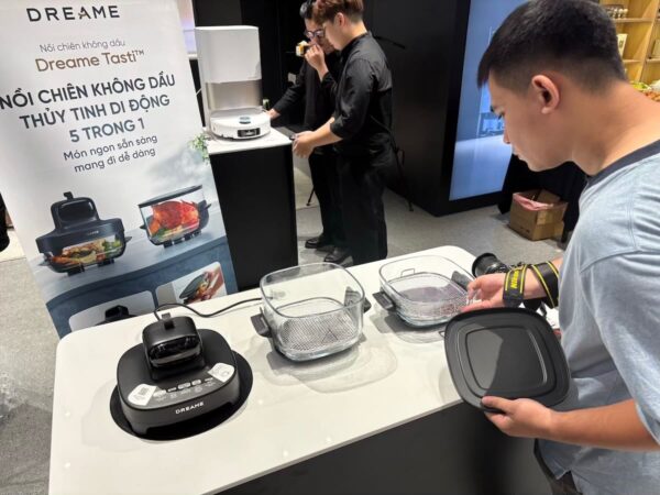 Dreame giới thiệu robot hút bụi X60 Ultra và nồi chiên Tasti PT60