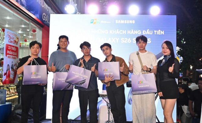 Samsung Galaxy S26 series tạo sức hút lớn trong ngày đầu lên kệ tại FPT Shop